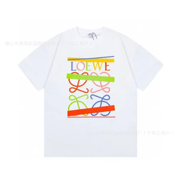 Loewe Multicolor Anagram Graphic T-Shirt - 1