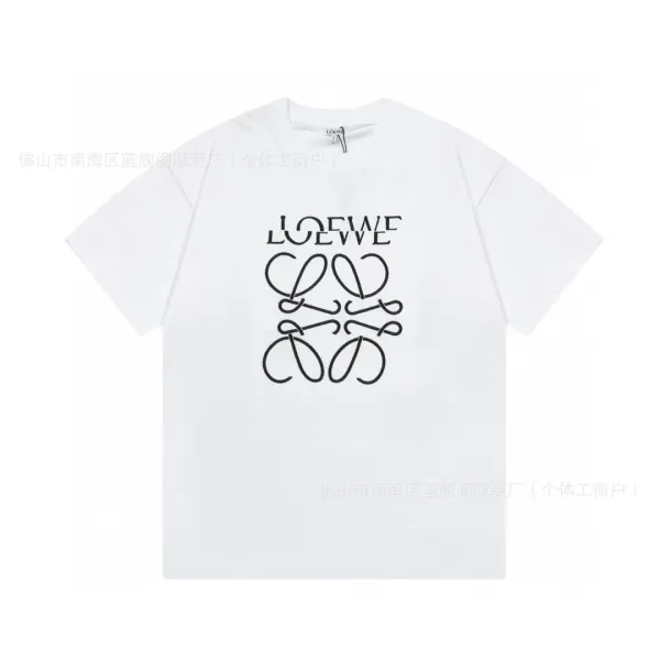 Loewe Anagram Logo White T-Shirt - 1
