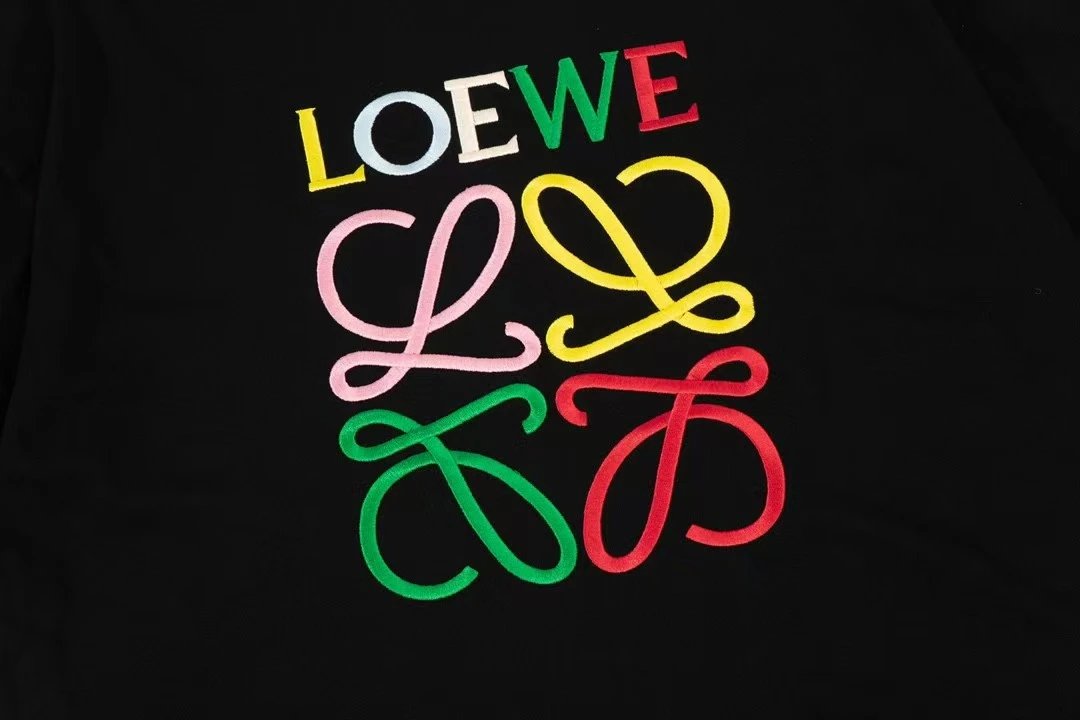 Loewe Anagram Logo T-Shirt Pink - 16