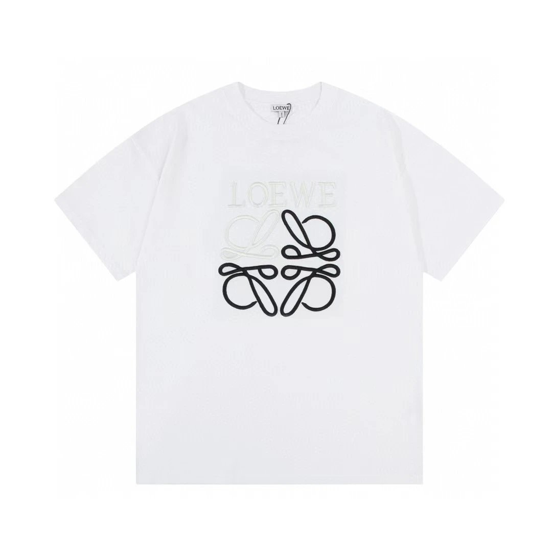 Loewe Anagram Logo T-Shirt Pink - 5