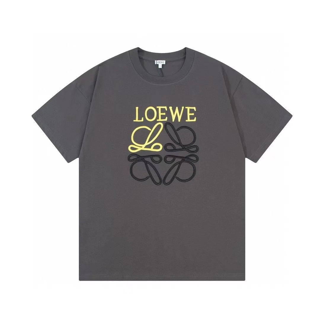 Loewe Anagram Logo T-Shirt Pink - 7