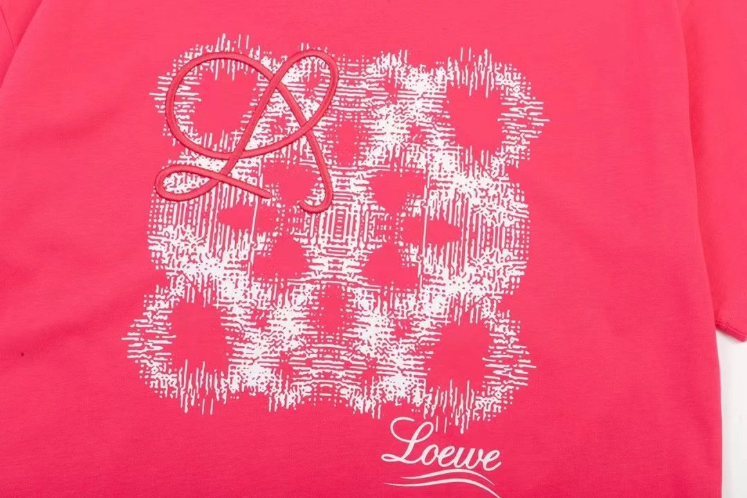 Loewe Anagram Logo T-Shirt Pink - 39