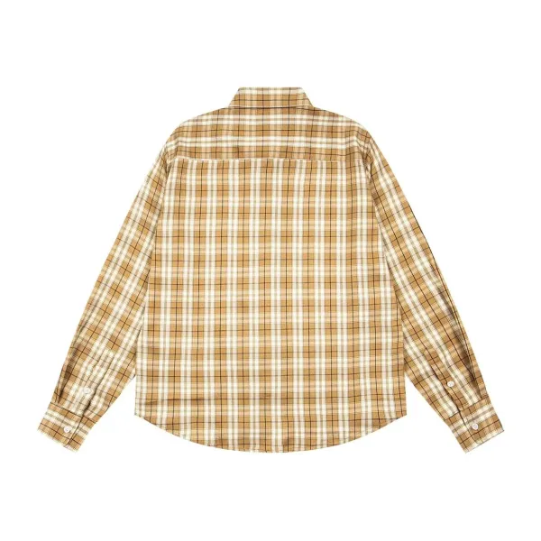 Stüssy Dice Print Shirt Beige Pink Shirt - 8