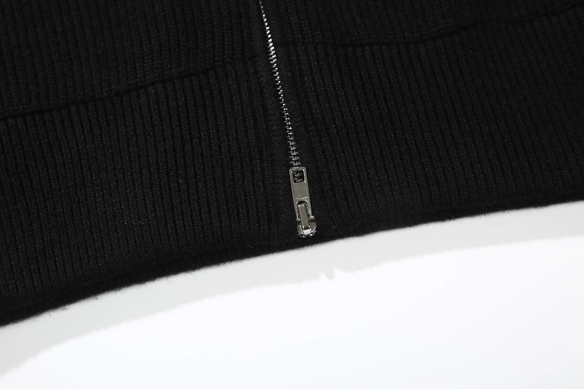 Maison Margiela Replica White Patch Sweater Black - 17