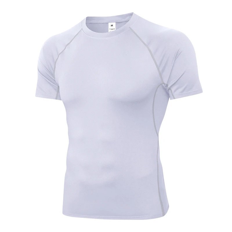 Short sleeved white without label