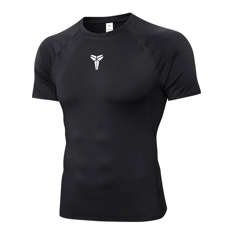Short sleeved black Kobe