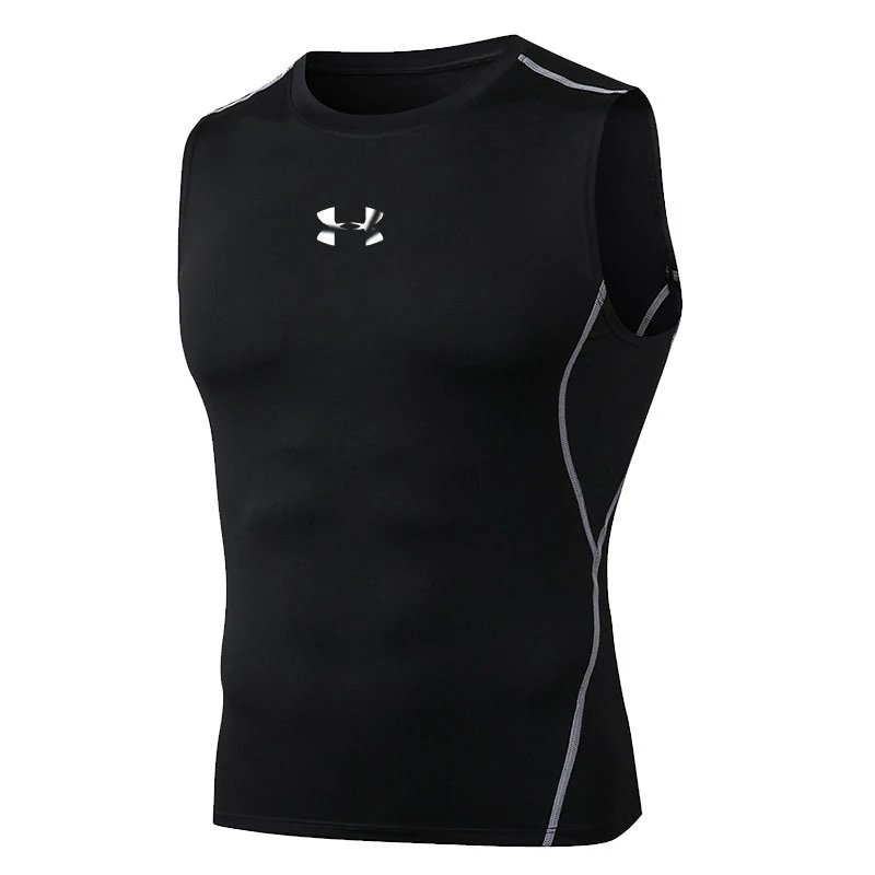 Black U-A with cut sleeves