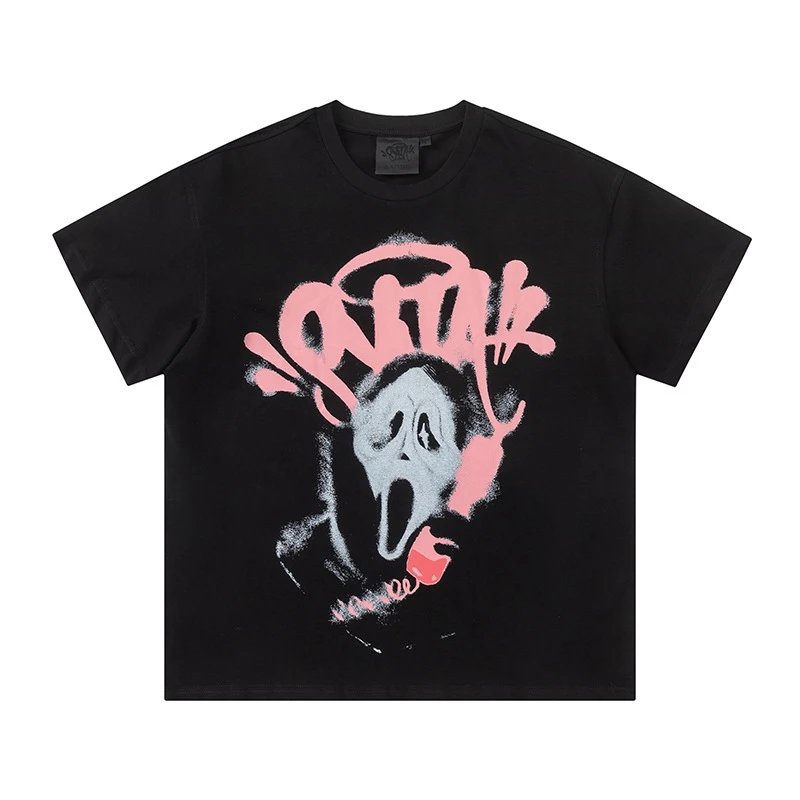 Synaworld T-shirt Midnight Caller Scream Black Pink