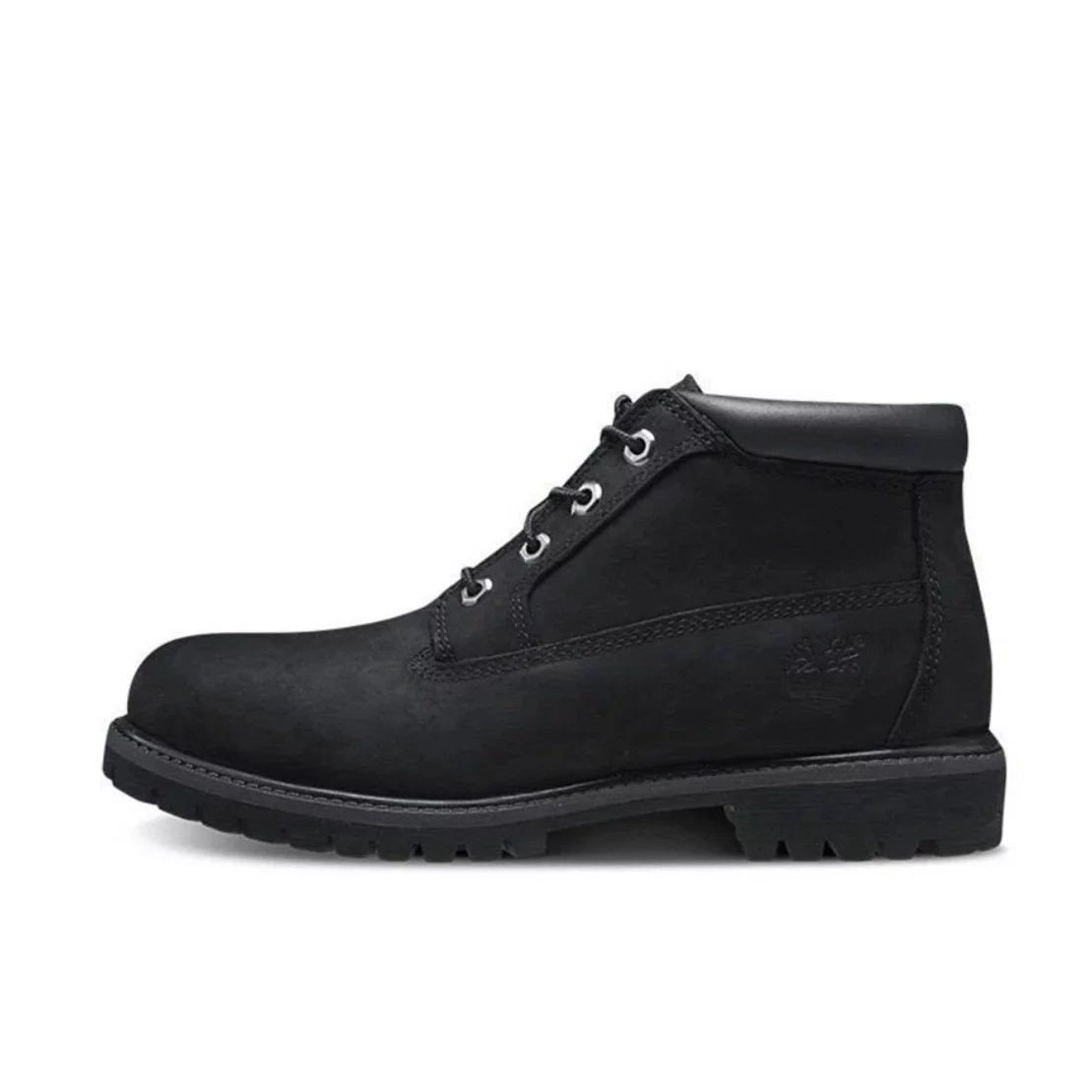 Timberland Boots 6-Inch Lace-Up with Padded Collar — 32085 in black