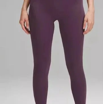 lululemon Trousers Align high-rise leggings — Grape purple