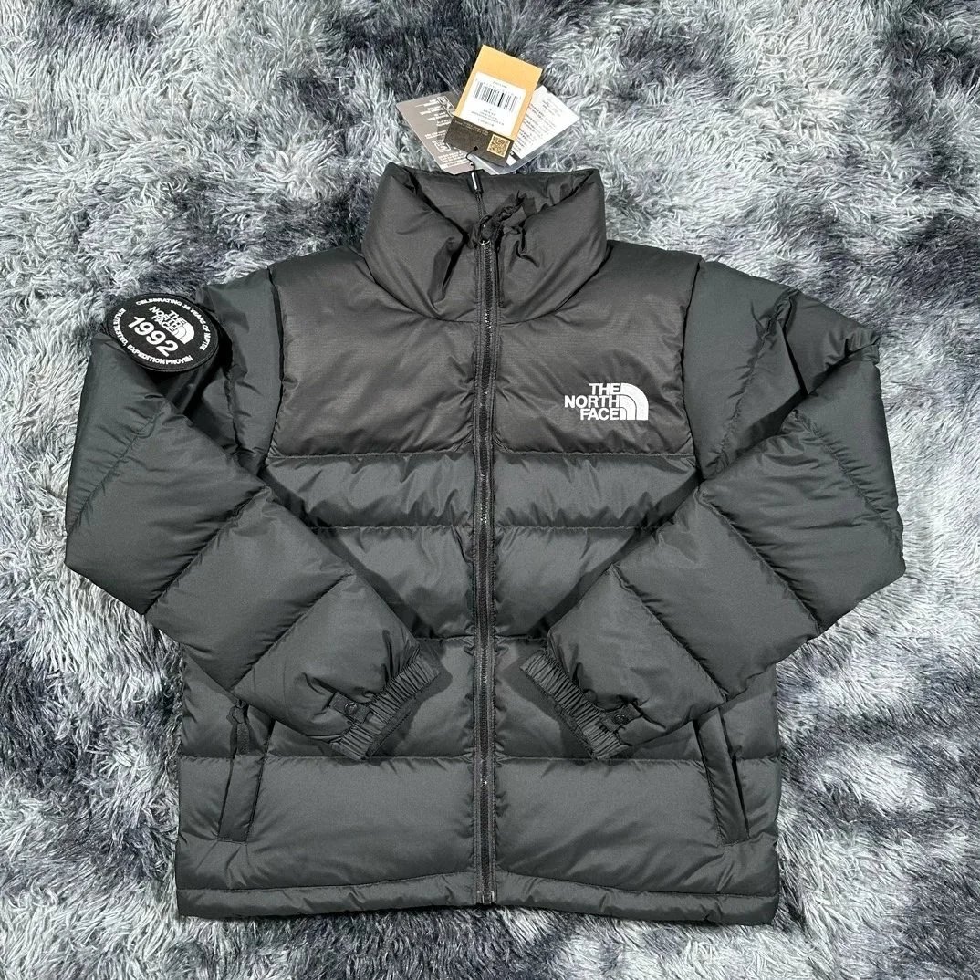The North Face Down Jackets 1992 Logo Patch Puffer Jacket — Black
