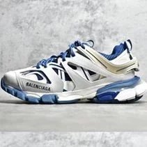 Balenciaga Sneakers Track 3.0 — Blue and white