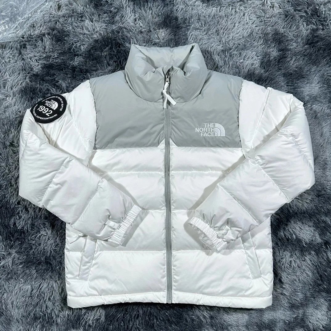 The North Face Down Jackets 1992 Logo Patch Puffer Jacket — white