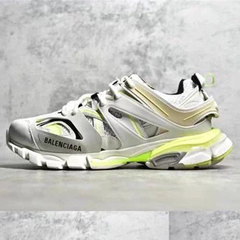 Balenciaga Sneakers Track 3.0 — Fluorescent white and green