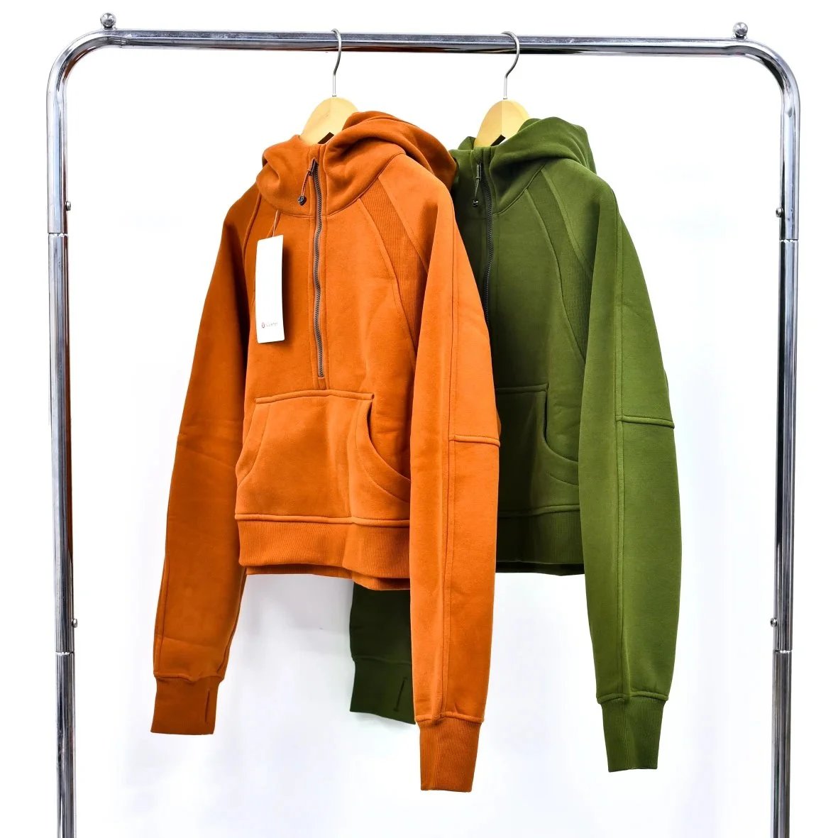 lululemon Hoodies & Sweatshirts Half-Zip Hooded Pullover with Kangaroo Pocket image 1