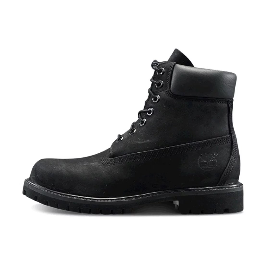 Timberland Boots 6-Inch Lace-Up with Padded Collar — 10073 black high