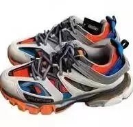 Balenciaga Sneakers Track 3.0 — Gray-blue orange