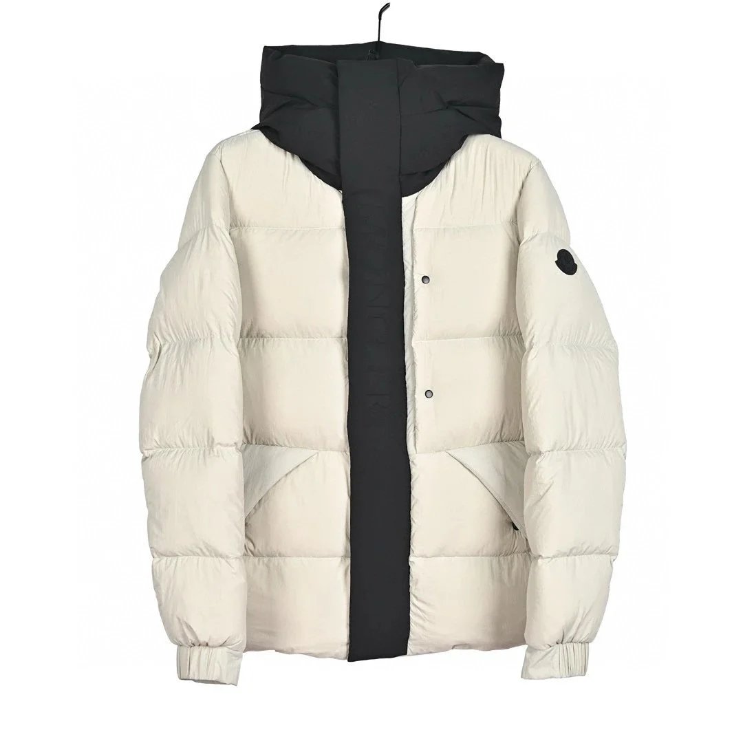 Moncler Down Jackets Madeira hooded puffer jacket — white