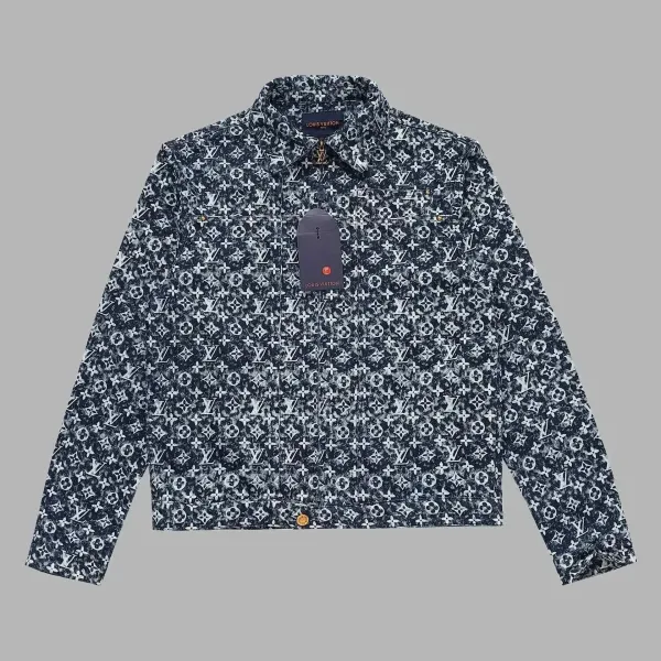 Louis Vuitton Monogram Canvas Workwear Shirt Army Green - 22