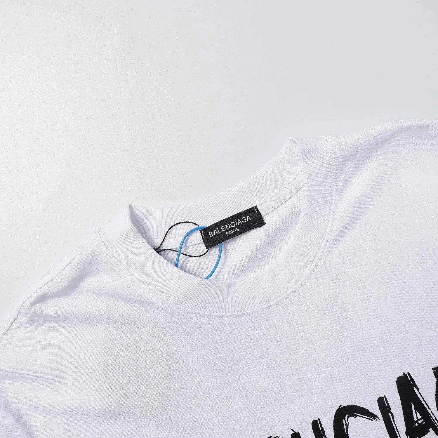 Balenciaga Embroidered Crest T-Shirt White - 24