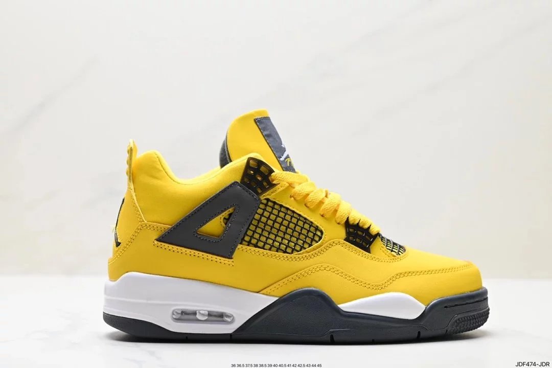 Air Jordan 4 Retro White Cement Grey Sneakers - 74