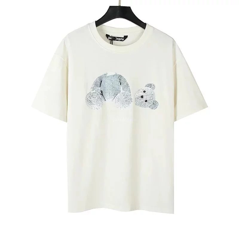 Palm Angels Gothic Logo Oversized T-Shirt White - 22