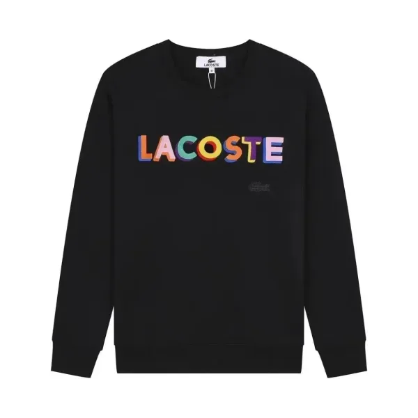 Lacoste Classic Crocodile Embroidered Gray Sweatshirt - 20