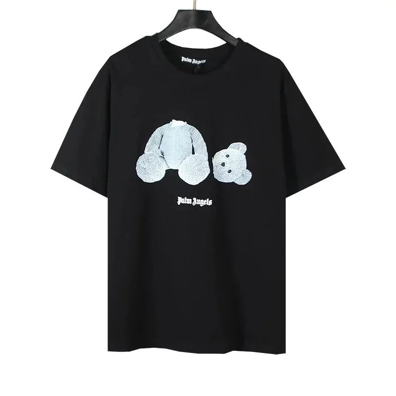 Palm Angels Gothic Logo Oversized T-Shirt White - 23