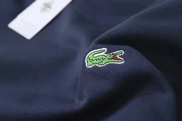 Lacoste Classic Crocodile Embroidered Gray Sweatshirt - 17