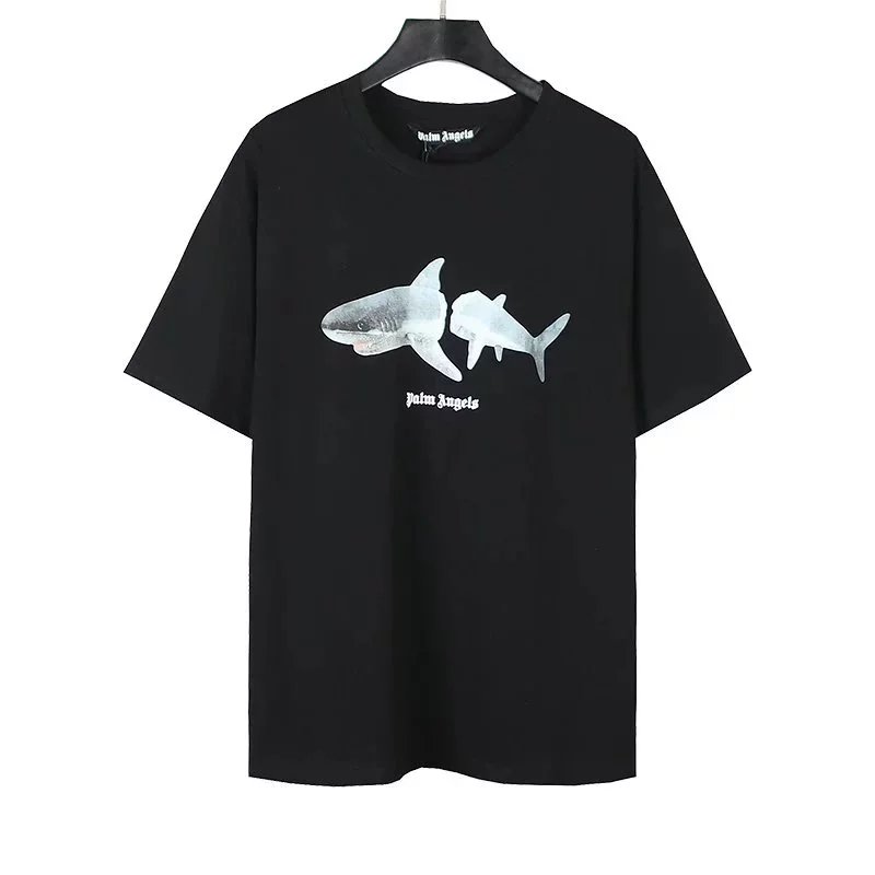 Palm Angels Gothic Logo Oversized T-Shirt White - 34