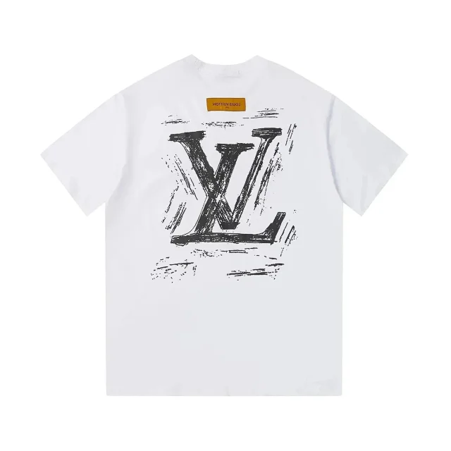 Louis Vuitton T-Shirts Short-sleeve logo graphic product detail image 17