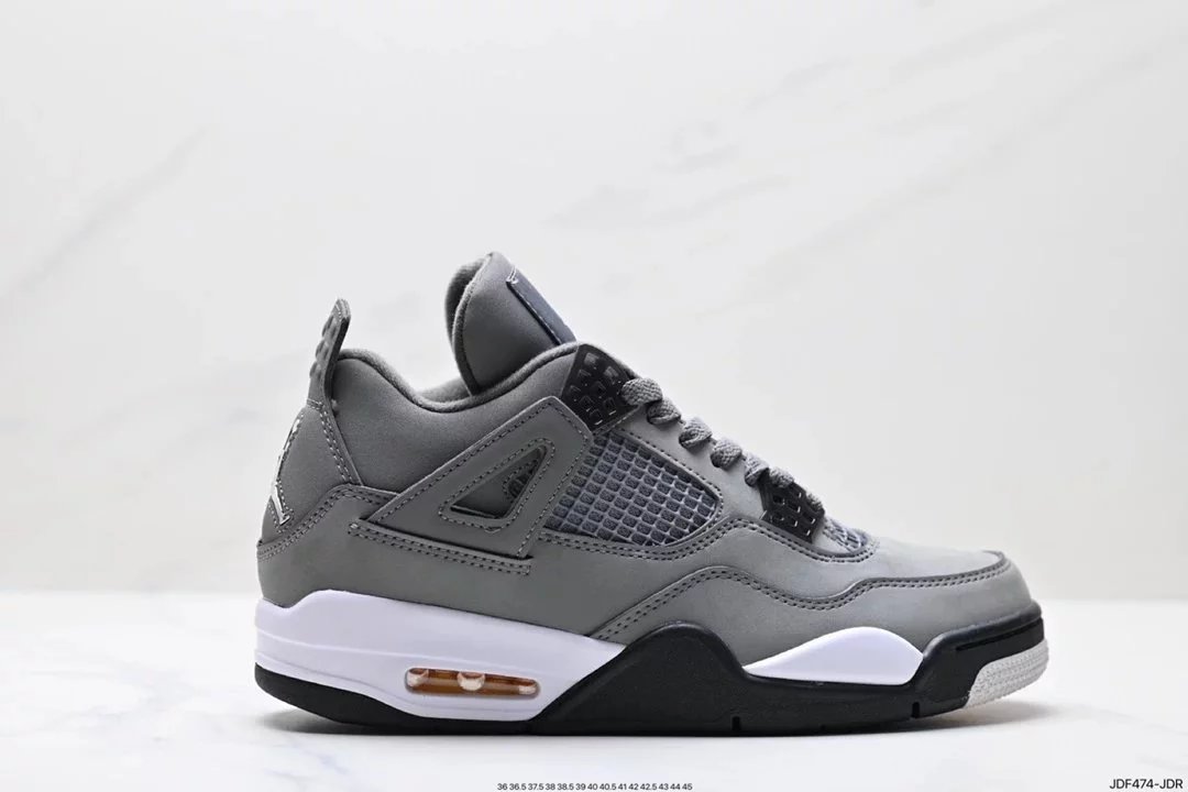 Air Jordan 4 Retro White Cement Grey Sneakers - 83