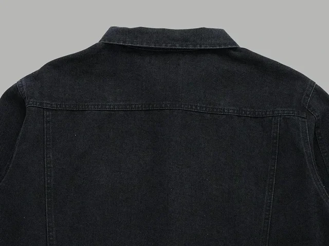Balenciaga Jackets Logo denim trucker jacket product detail image 15