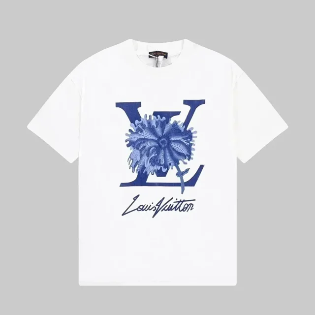 Louis Vuitton T-Shirts Short-sleeve logo graphic product detail image 27