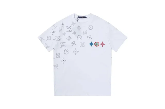 Louis Vuitton T-Shirts Short-sleeve logo graphic product detail image 11