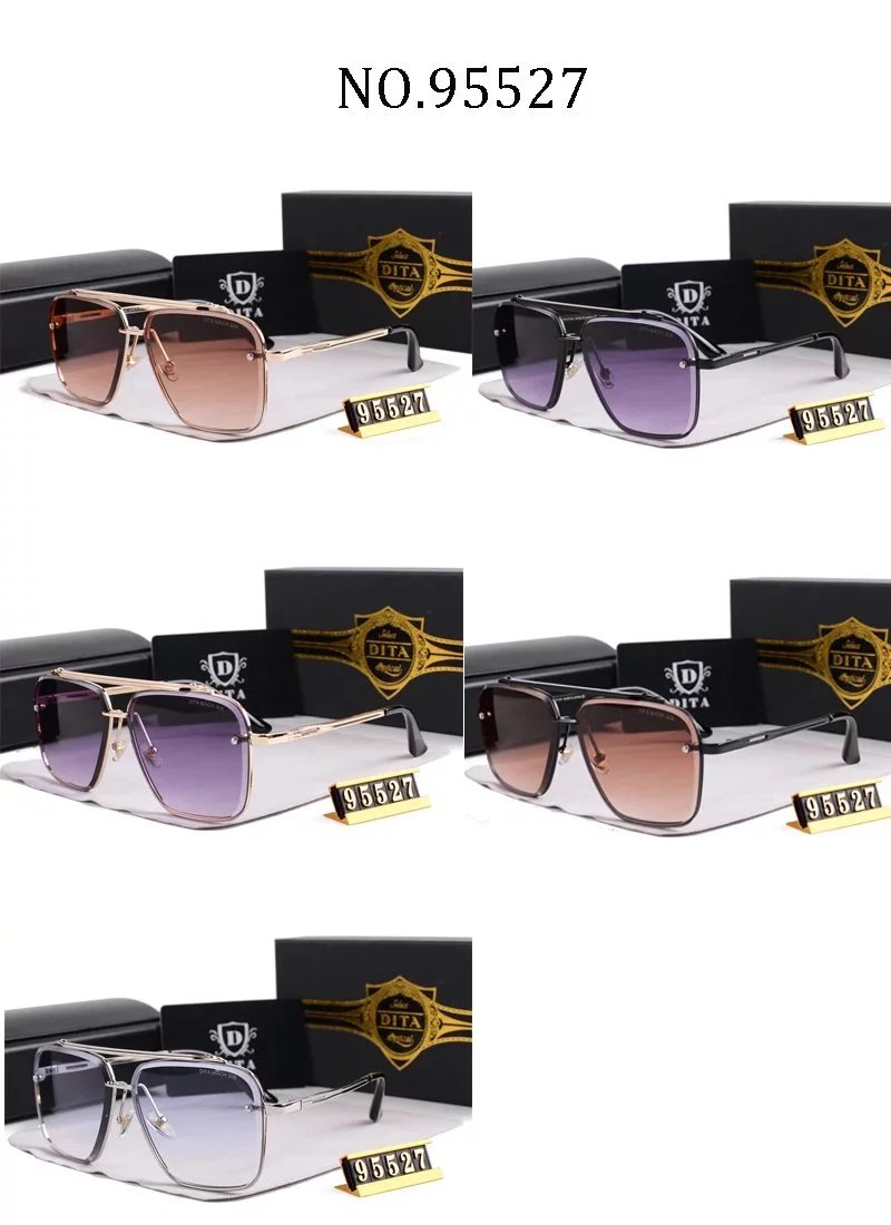 Dita Double Bridge Square Sunglasses product photo 2
