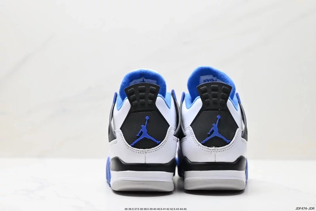 Air Jordan 4 Retro White Cement Grey Sneakers - 55