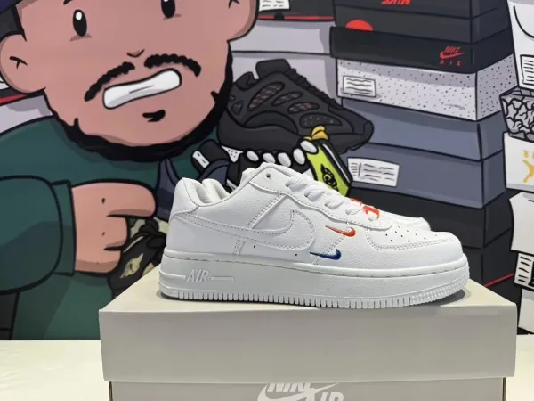 Nike Air Force 1 Low White Sneakers - 22