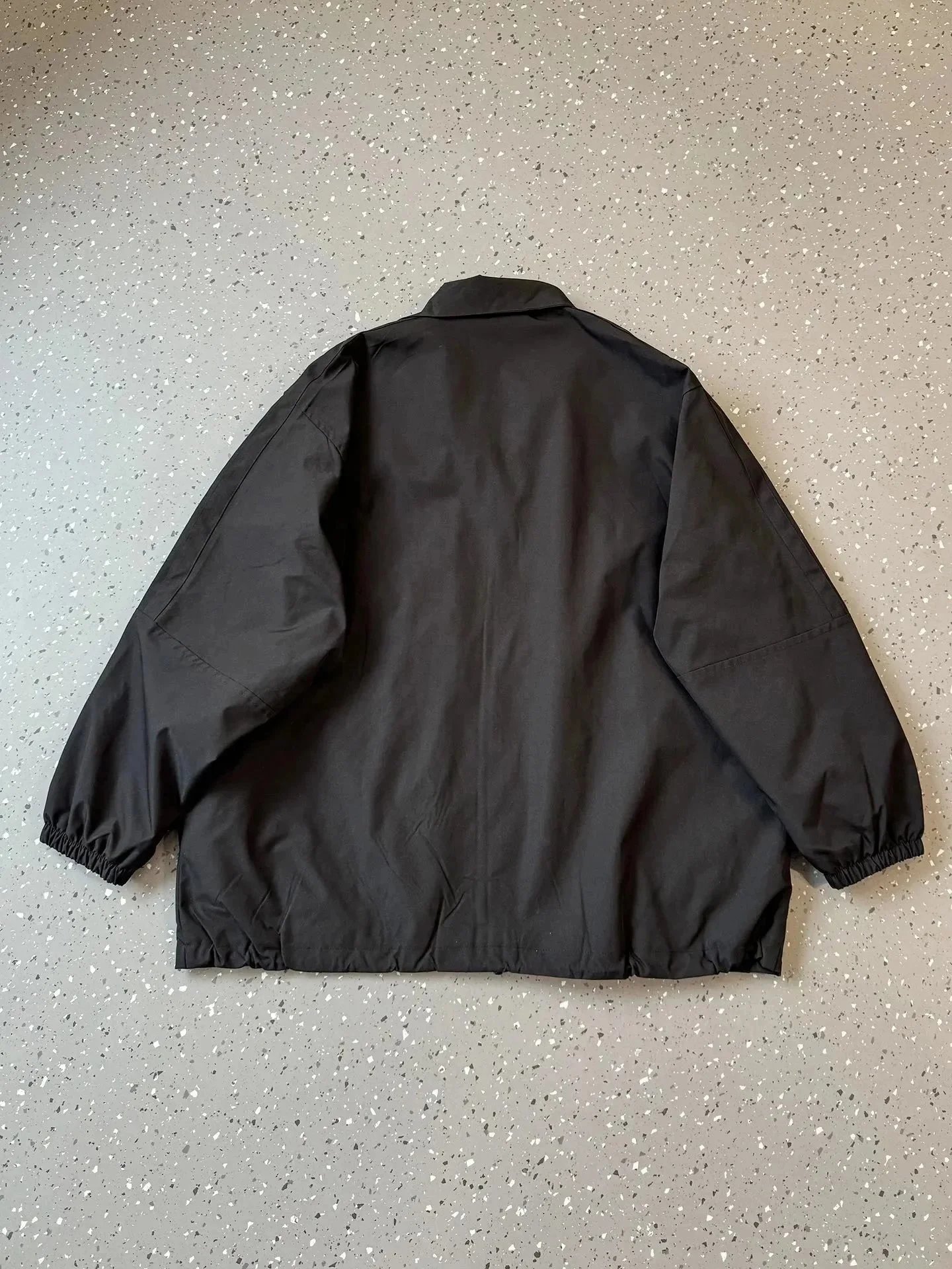 Balenciaga Hooded Windbreaker Jacket in Beige - 44