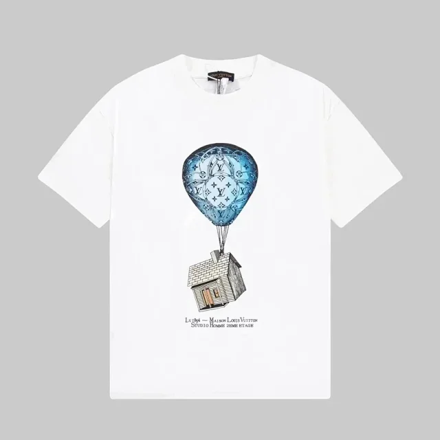 Louis Vuitton T-Shirts Short-sleeve logo graphic product detail image 28