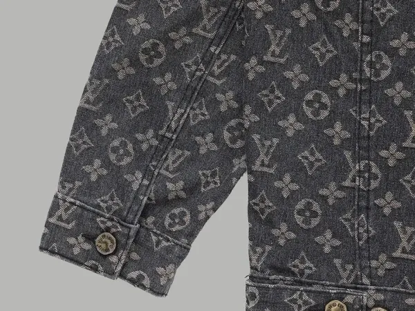 Louis Vuitton Monogram Canvas Workwear Shirt Army Green - 17