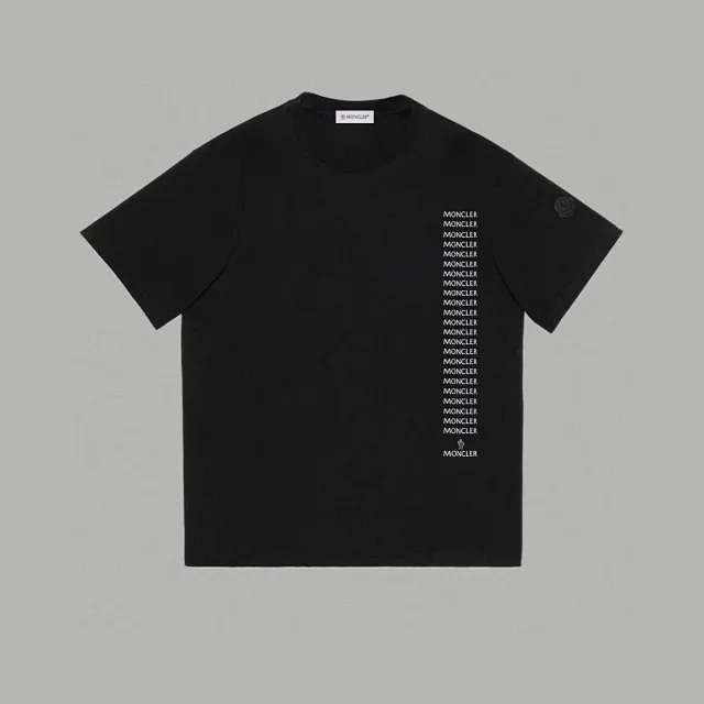Moncler T-Shirts Logo Graphic Short-Sleeve product detail image 14