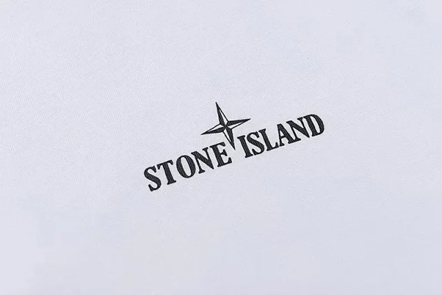 Stone Island T-Shirts 04YHH41 compass-logo short-sleeve T-shirt product detail image 12