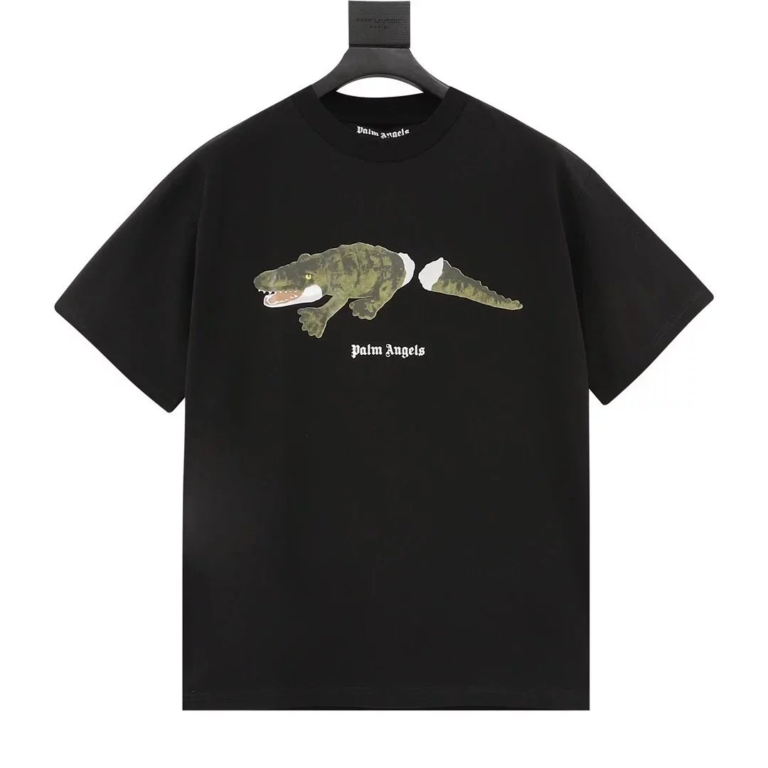 Palm Angels Gothic Logo Oversized T-Shirt White - 26