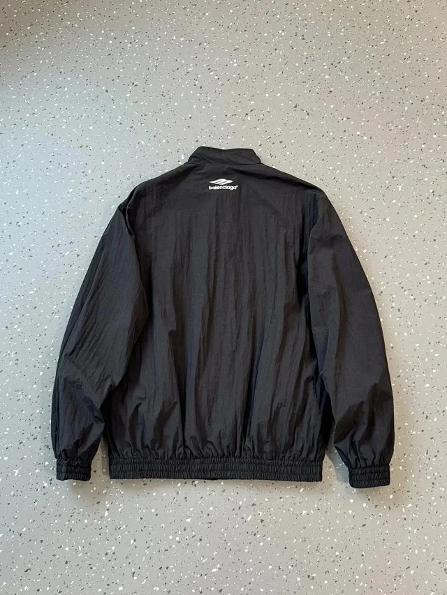 Balenciaga Jackets Logo denim trucker jacket product detail image 46