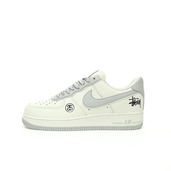 Nike x Stüssy Air Force 1 Low Off-White Sneakers - 1