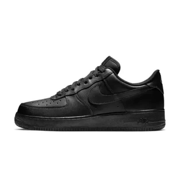 Nike Air Force 1 Low 'Triple Black' Sneakers - 1
