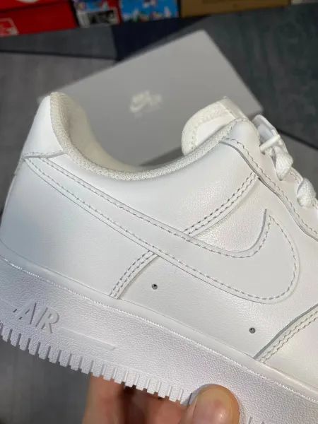 Nike Air Force 1 Low Black/White Sneakers - 5