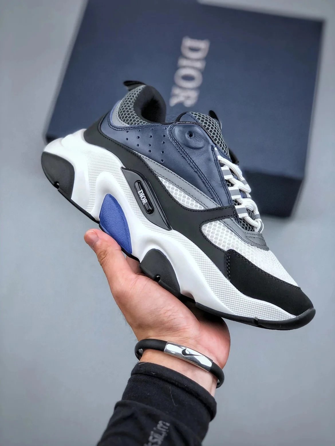 Dior Homme B23 Low Multicolor Chunky Sneakers - 5