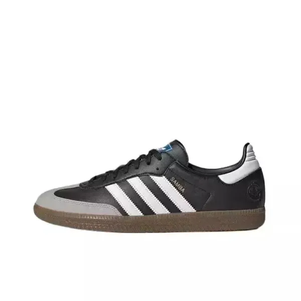Adidas Originals Samba Classic Black White Gray Sneakers - 1